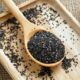Chia seeds black for growing microgreens